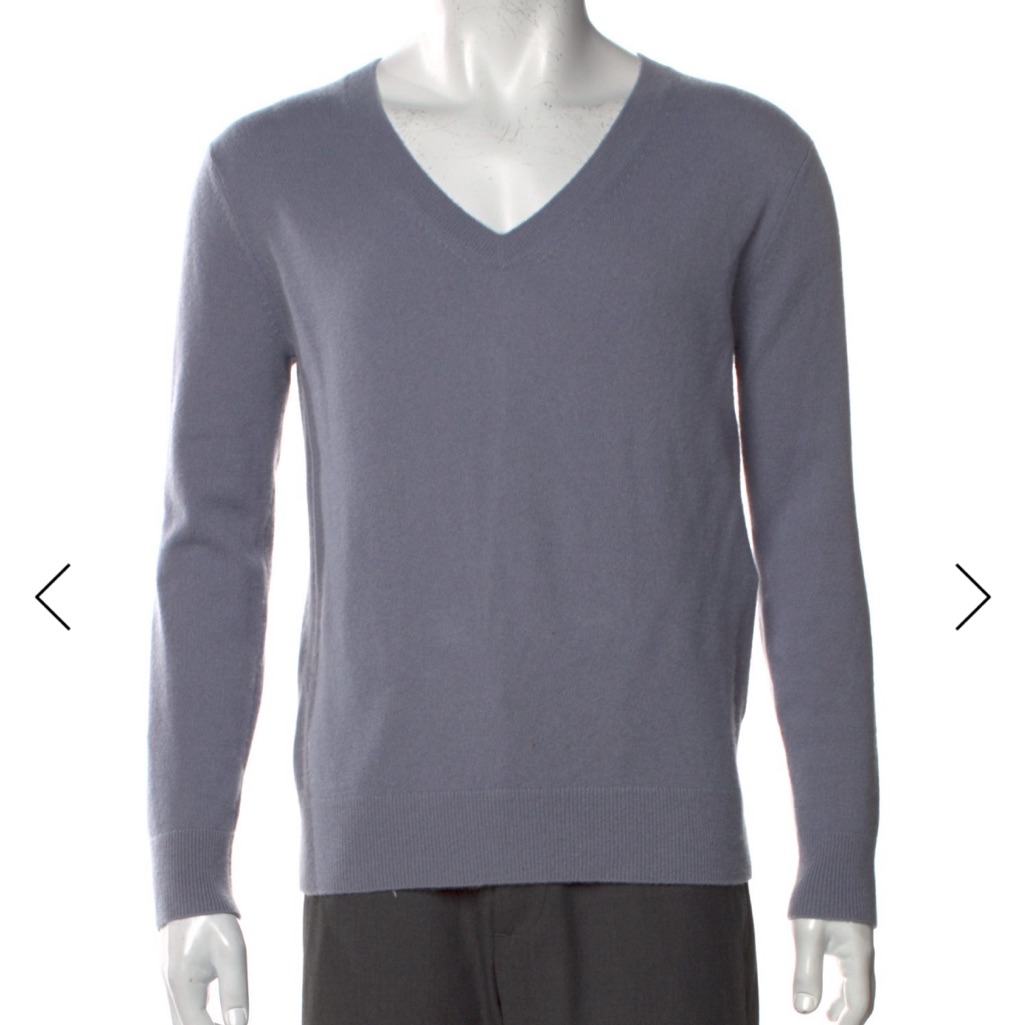 Vince 100% Cashmere V-Neck Pullover Size Xs (Excellent Condition)